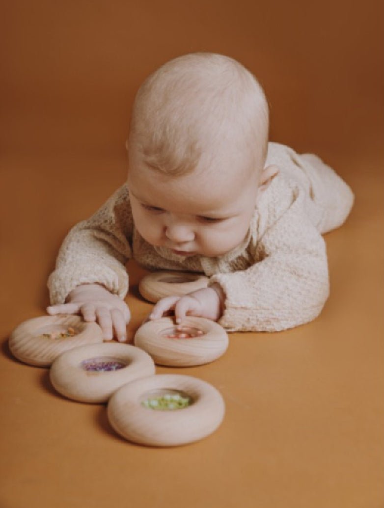 Donut sensoriel - aubergine - Les ptites soeurs