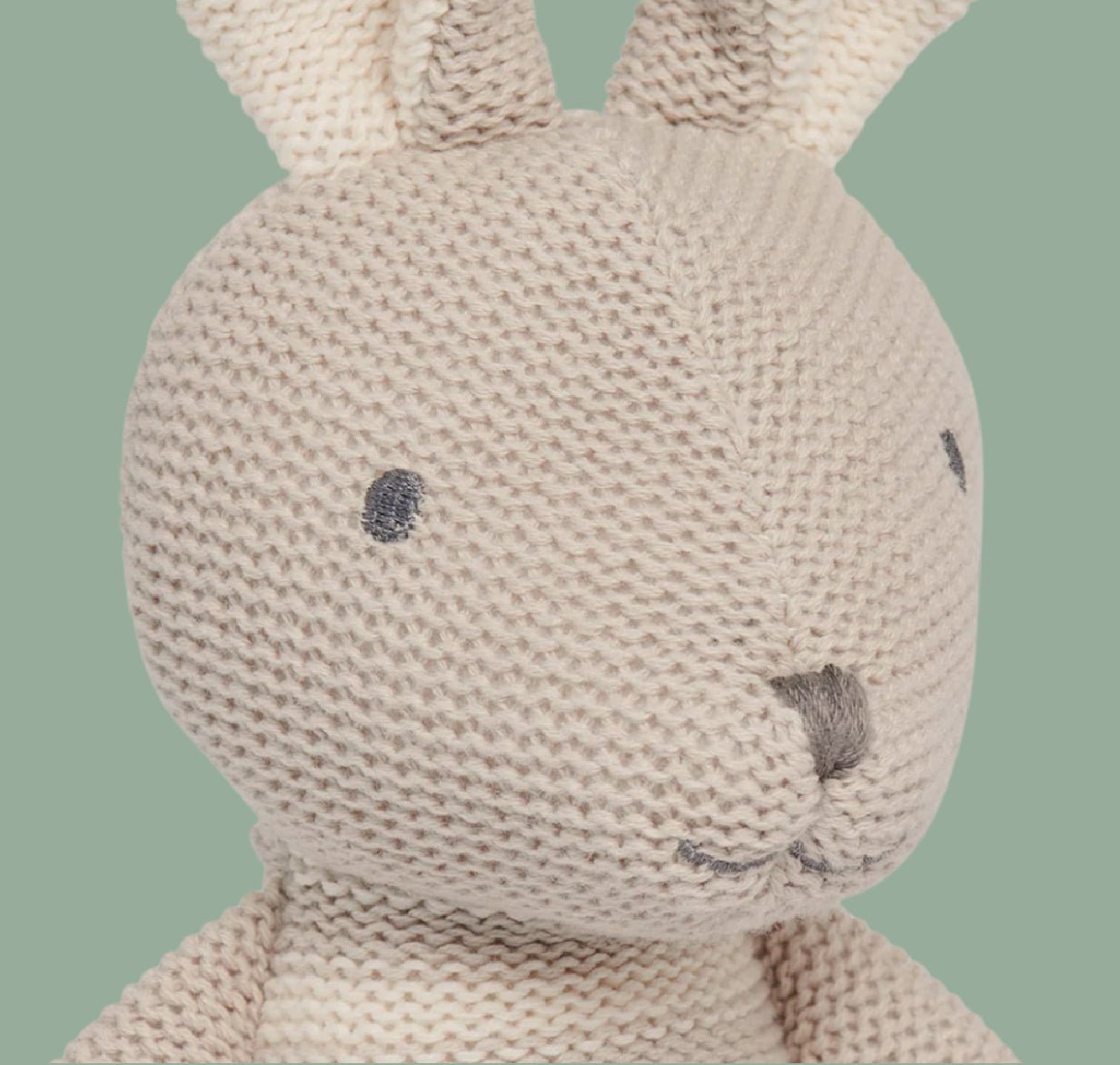 Peluche bunny - gris - Les ptites soeurs