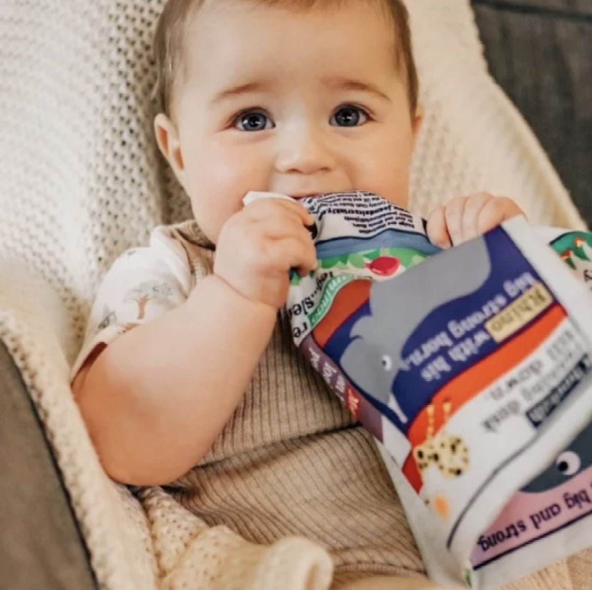 Journal bébé tissu - la forêt - Les ptites soeurs