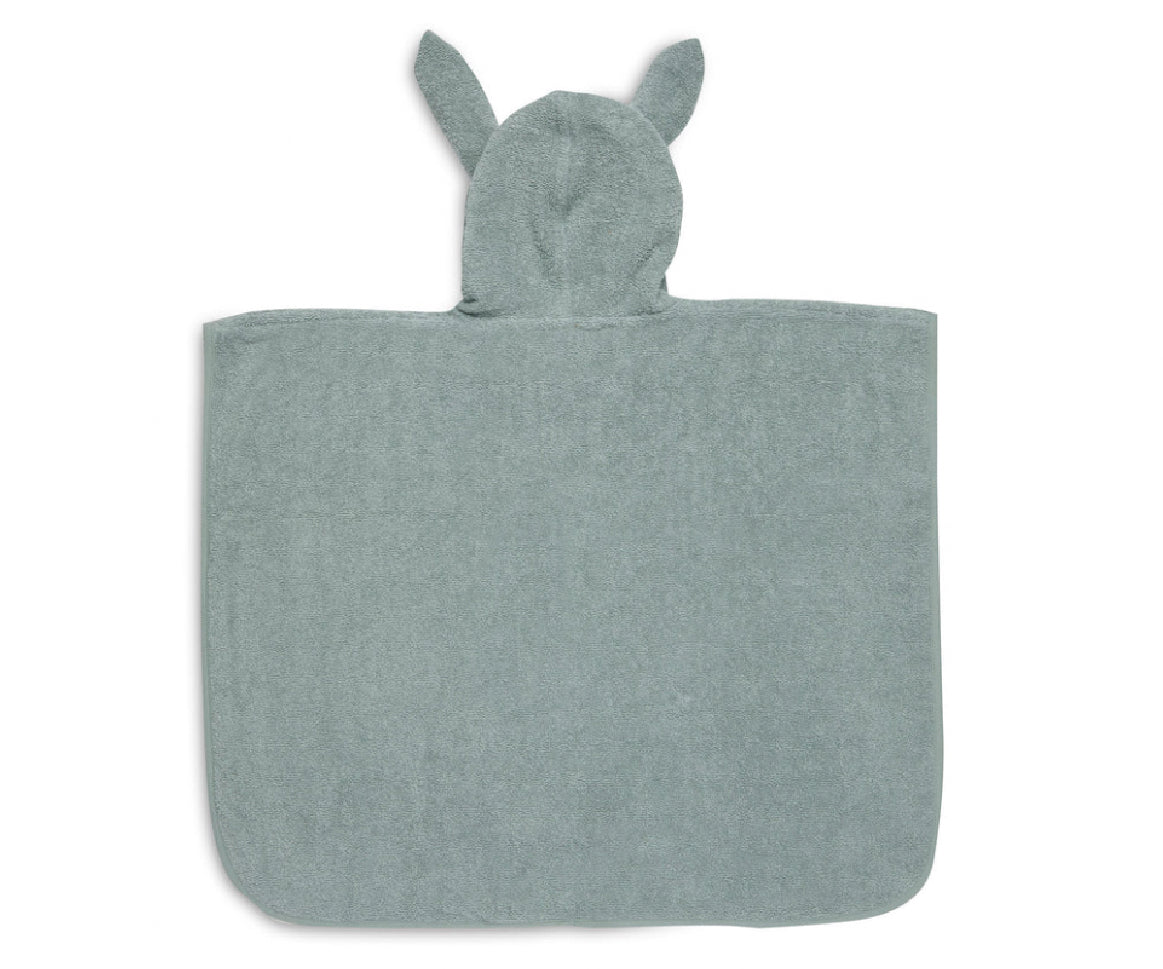 Poncho de bain - vert - Les ptites soeurs