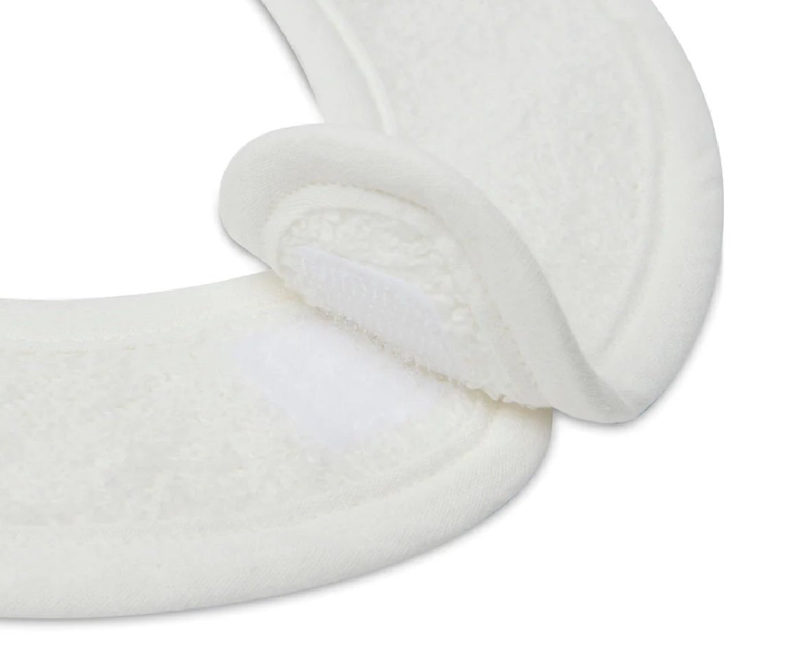 Bavoir éponge - ivoire - Les ptites soeurs