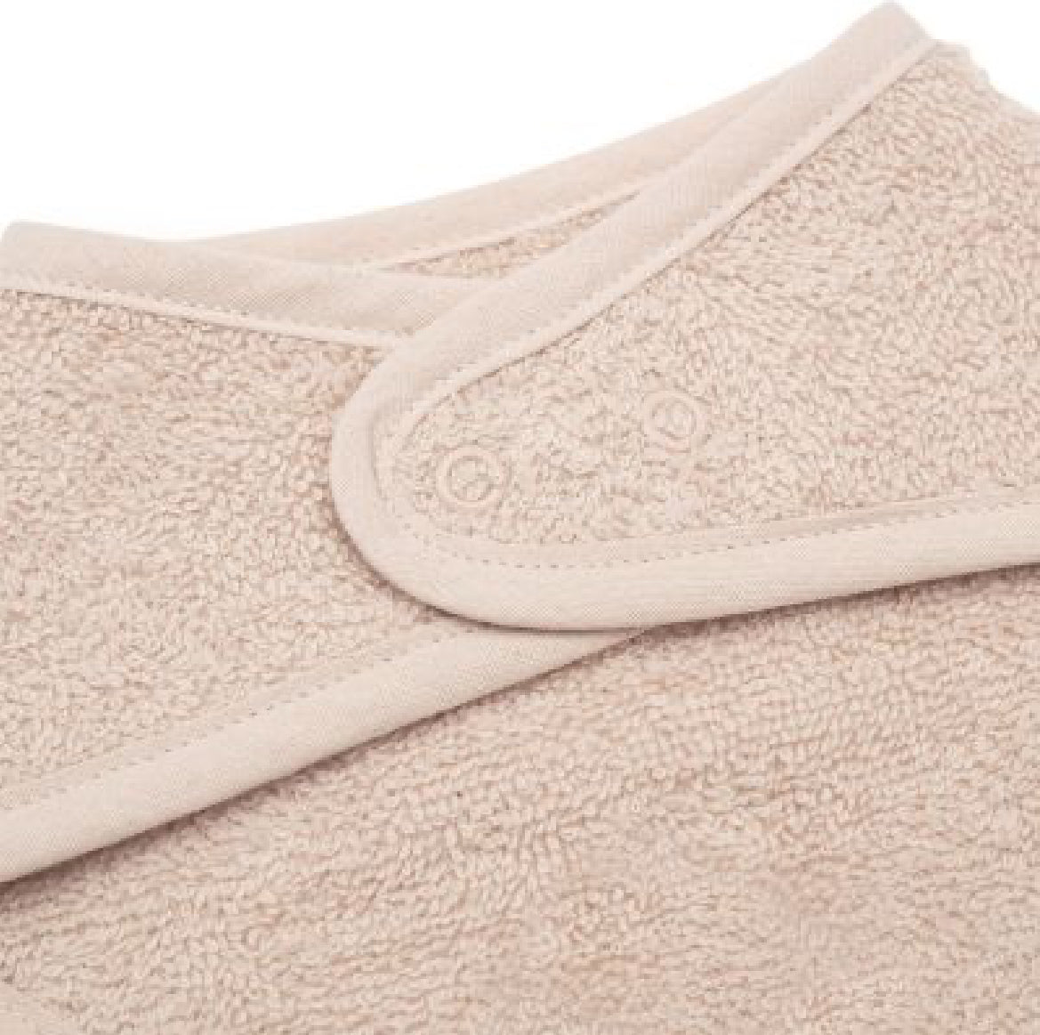 Bavoir bandana rose pâle - pack de 2 - Les ptites soeurs