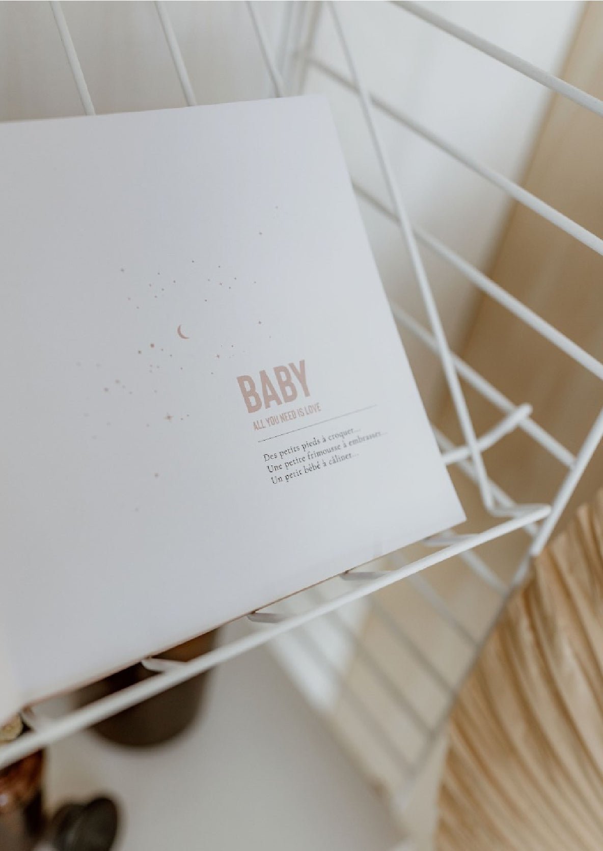 Livre de naissance céleste - Blanc - Les ptites soeurs