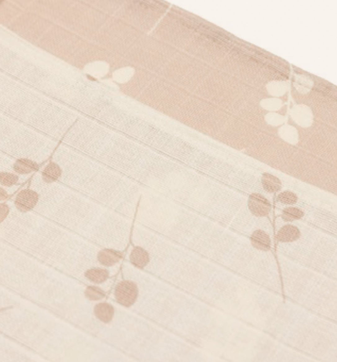 Lange gaze de coton small - Twig - Lot de 3 - Les ptites soeurs