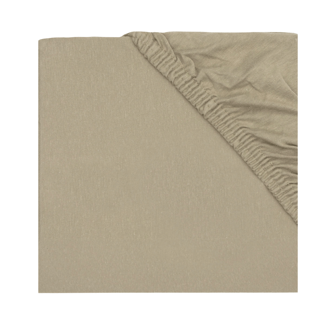 Drap - housse - Vert olive - Les ptites soeurs