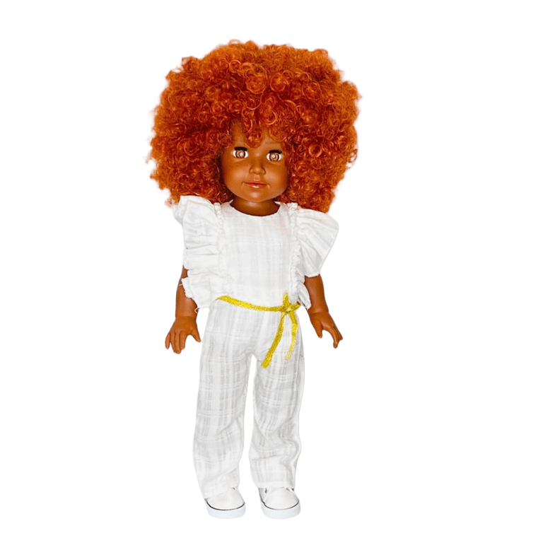 Poupée Imany rousse - Les ptites soeurs