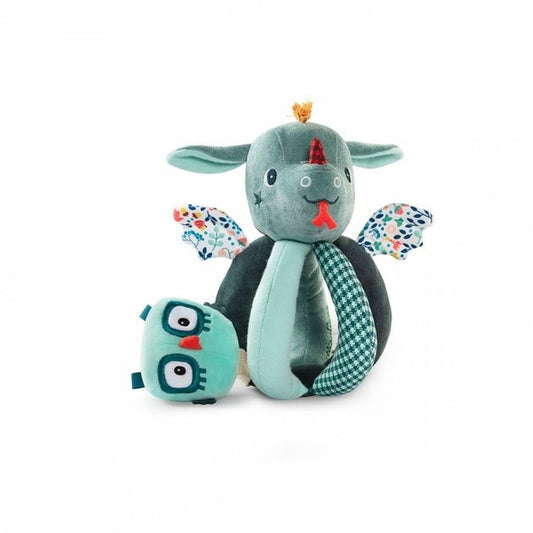 Hochet à poignées Joe le dragon - Les ptites soeurs