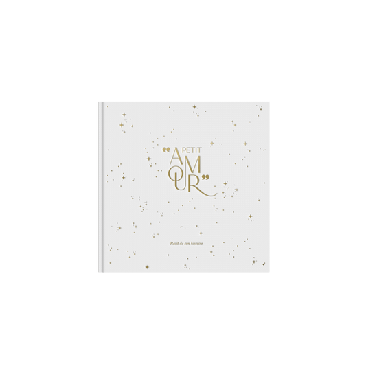 Livre de naissance Petit Amour Blanc - Les ptites soeurs