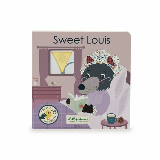 Livre tactile et sonore "Sweet Louis" - Les ptites soeurs