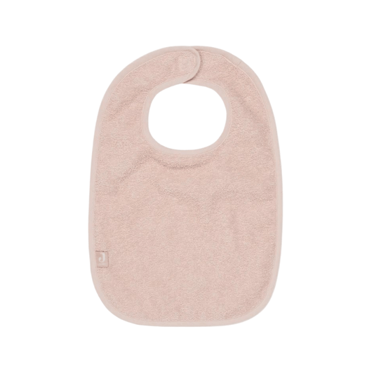 Bavoir éponge - rose clair - Les ptites soeurs