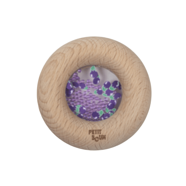 Donut sensoriel - aubergine - Les ptites soeurs