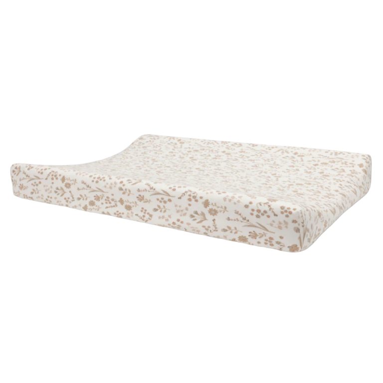 Housse matelas à Langer Jersey 50x70cm - Bloomy - Les ptites soeurs