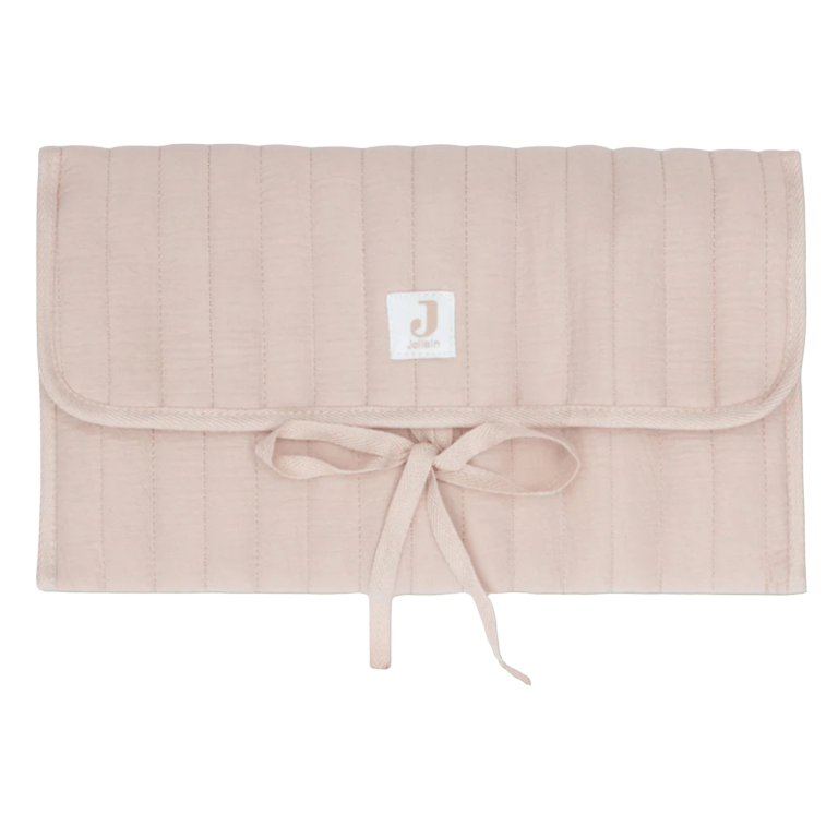 Tapis à Langer nomade Gaze de Coton - Wild Rose - Les ptites soeurs