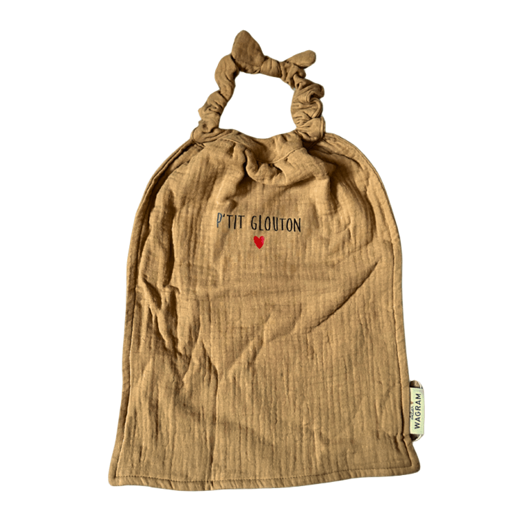 Serviette de cantine - p’tit glouton camel - Les ptites soeurs