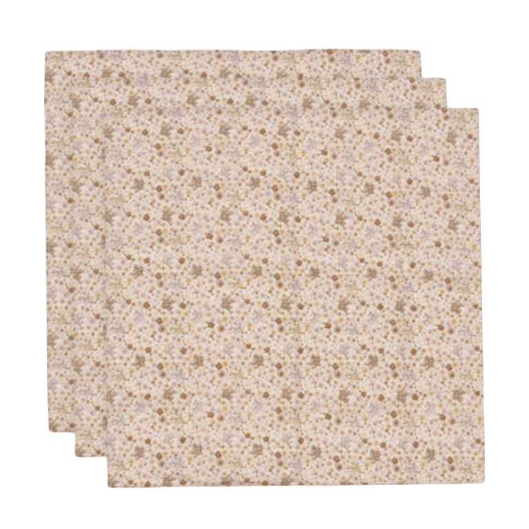 Lange gaze de coton small - Flower Fairies lot de 3 - Les ptites soeurs