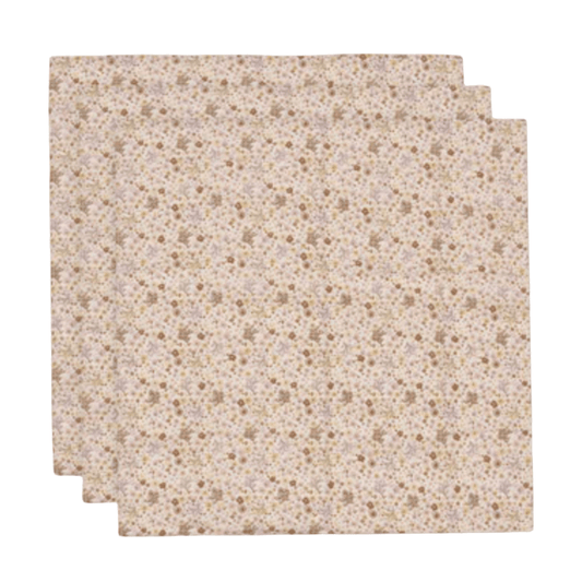 Lange gaze de coton small - Flower Fairies lot de 3 - Les ptites soeurs