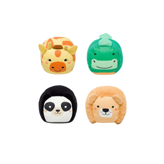 Set de 4 balles doudous - jungle - Les ptites soeurs