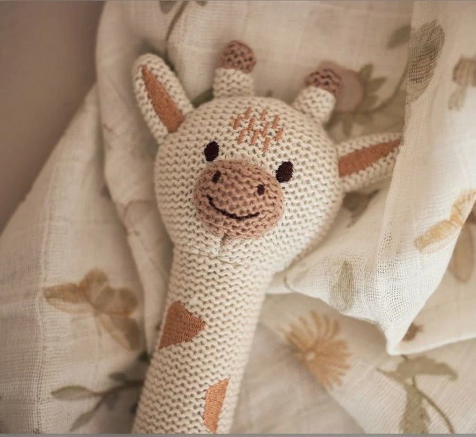 Hochet Girafe - Les ptites soeurs