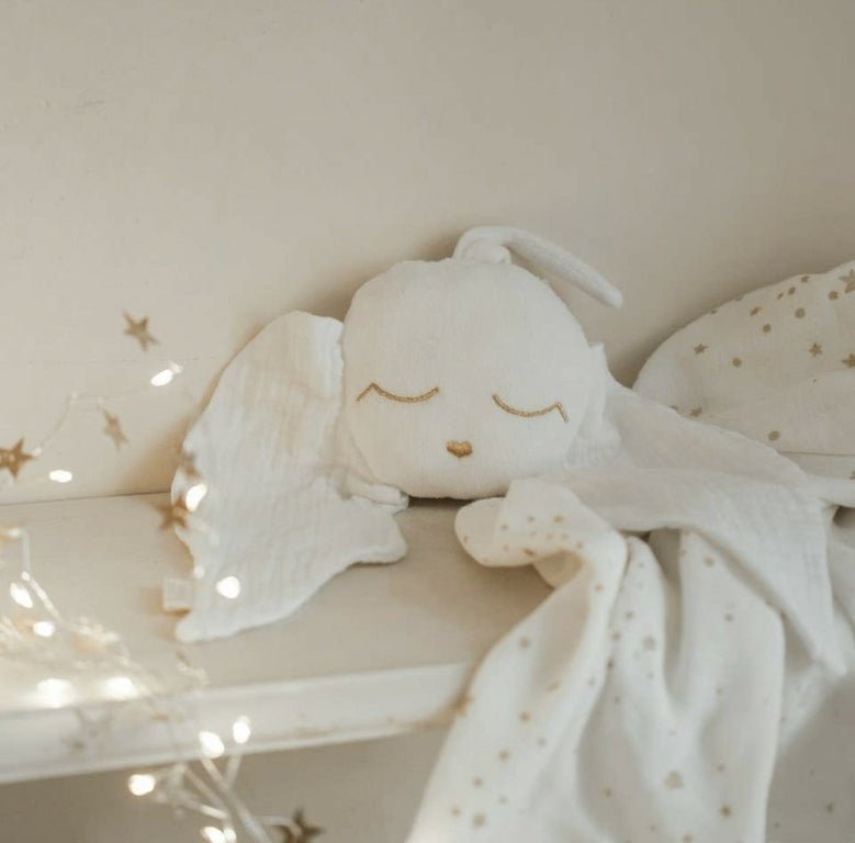 Doudou bola ange blanc - Les ptites soeurs