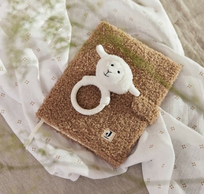 Protège carnet de santé boucle - biscuit - Les ptites soeurs