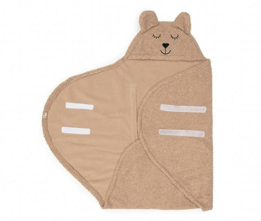 Nid d'ange Bear Boucle - Biscuit - Les ptites soeurs