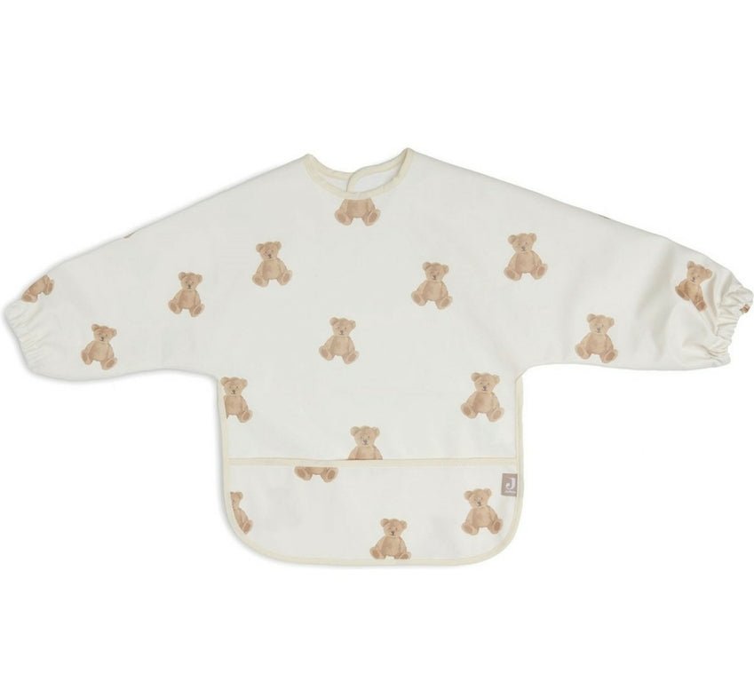 Bavoir à Manches Imperméable - Teddy Bear - Les ptites soeurs
