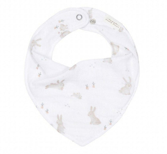 Bavoir bandana mousseline Baby Bunny - Les ptites soeurs