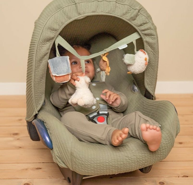 Chaîne d'activités pour poussette Little Farm - Les ptites soeurs