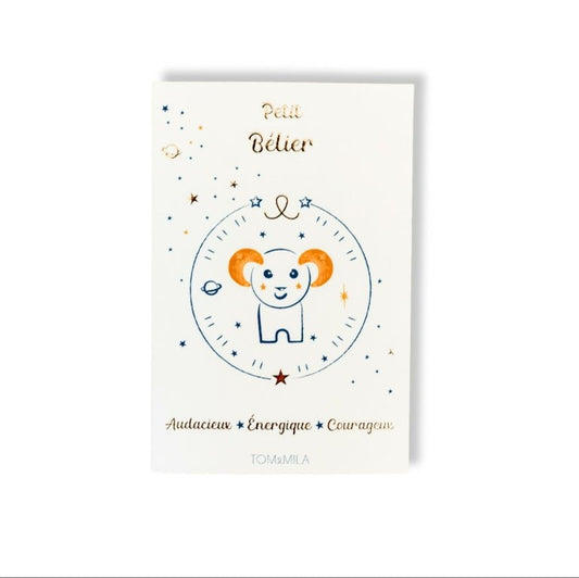 Carte astro Bélier - Les ptites soeurs