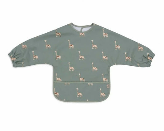 Bavoir à manches imperméable - Jungle Jambo - Les ptites soeurs