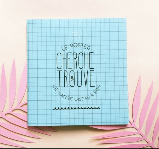 Poster cherche & trouve - bébé en route - Les ptites soeurs