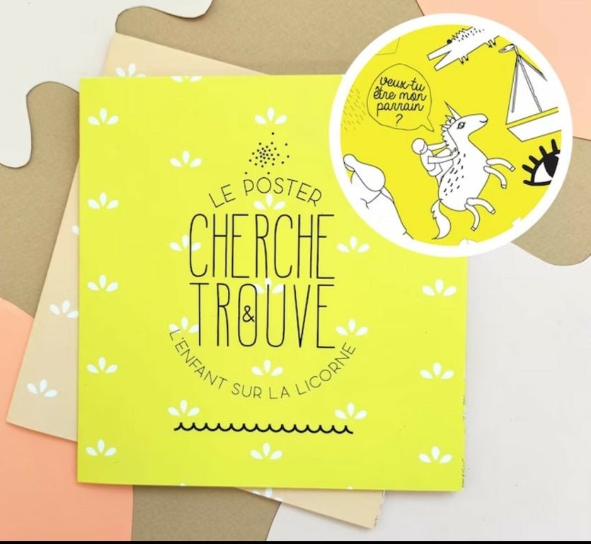 Poster cherche & trouve - annonce parrain - Les ptites soeurs