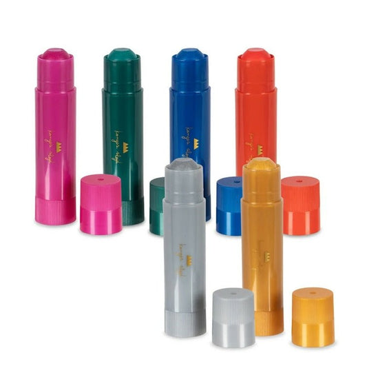 Crayons stick gras - metalliques - Les ptites soeurs