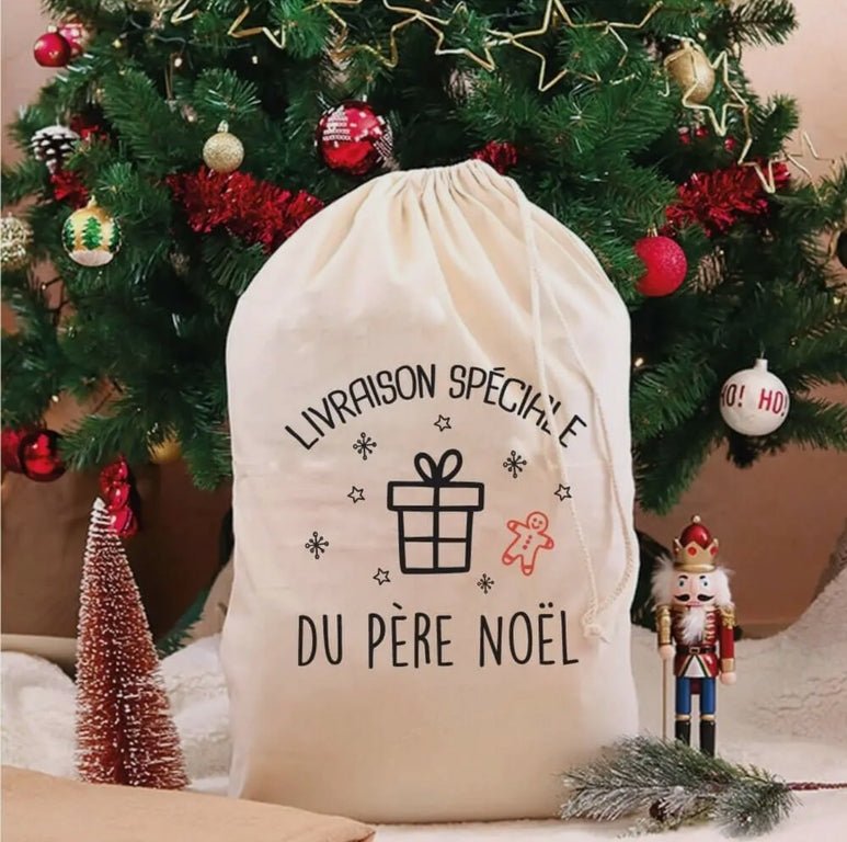Hotte de Noël - Livraison spéciale de Noël - Les ptites soeurs