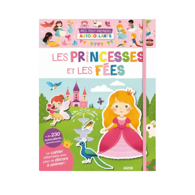 LES PRINCESSES ET LES FEES - 230 autocollants repositionnables - Les ptites soeurs