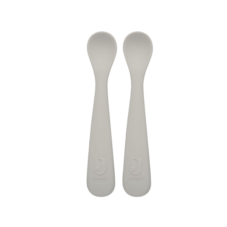 Cuillère Souple Silicone - Nougat - 2 Unités - Les ptites soeurs