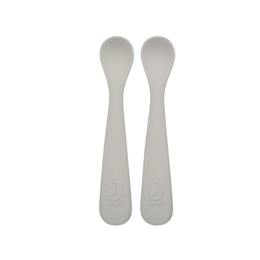 Cuillère Souple Silicone - Nougat - 2 Unités - Les ptites soeurs